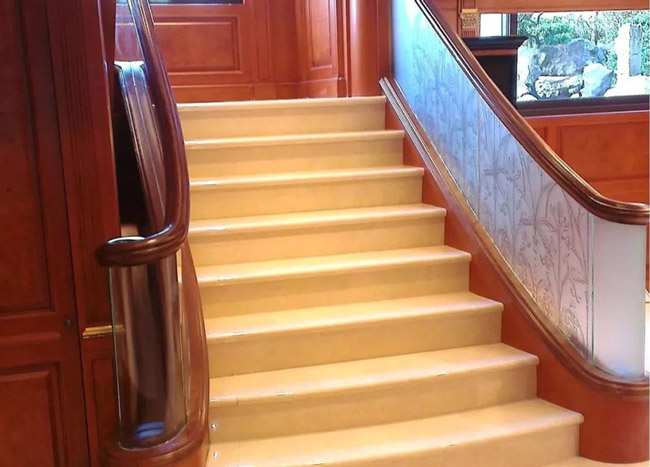 樓梯踏步石材收口節(jié)點